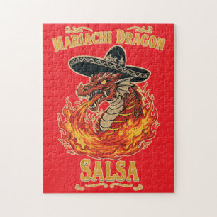 Mariachi Dragon Salsa Jigsaw Puzzle
