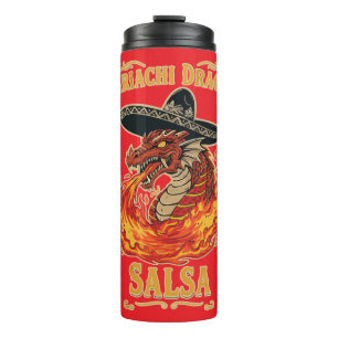 Mariachi Dragon Salsa Thermal Tumbler