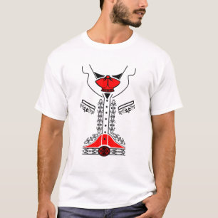 Mariachi Outfit Funny Simple Lazy Dia De Los Muert T-Shirt
