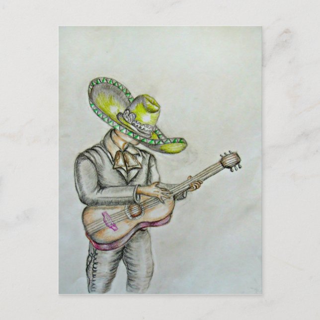 Mariachi Postcard (Front)