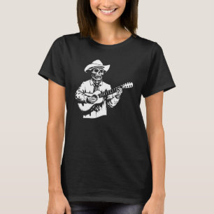 Mariachi Skeleton Dia De Los Muertos Mexican Day O T-Shirt