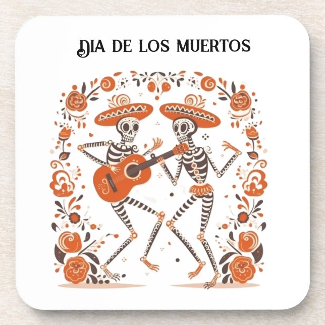 Mariachi Spirits, custom Coaster (Front)