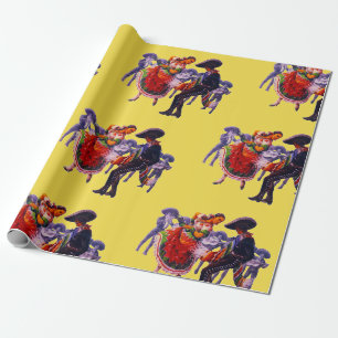 "Mariachis ~Weddin"g Wrapping Paper