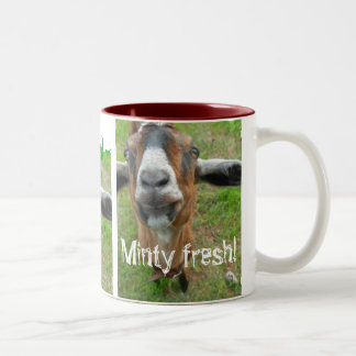Mariah the Goat - Minty fresh mug