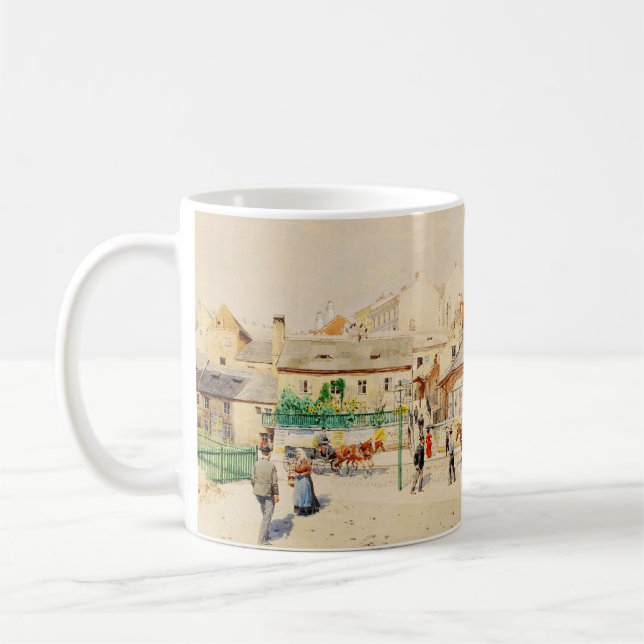 Mariahilf district in Vienna, Austria Coffee Mug (Left)