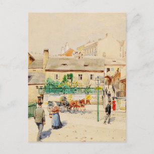 Mariahilf district in Vienna, Austria Postcard