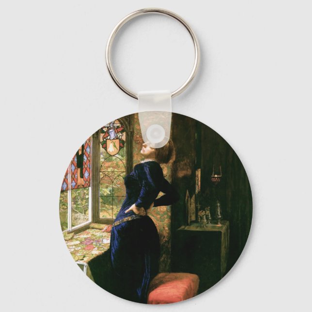 Mariana at the Window Key Ring (Front)
