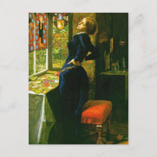 Mariana by Millais Postcard