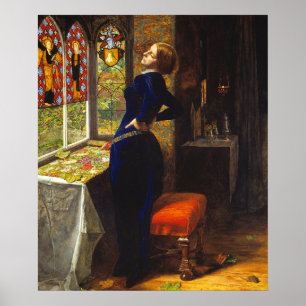 Mariana, c. 1851 by Sir John Everett Millais Poster