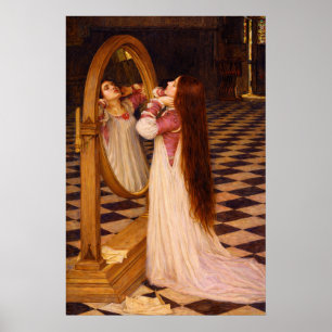 Mariana in the South by John William Waterhouse Poster