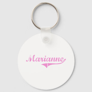 Marianne Classic Style Name Key Ring