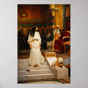Marianne Leaving the Judgement Seat of Herod Poster