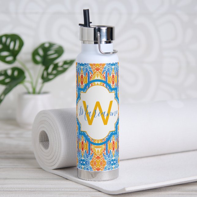 Marianne Mosaic Water Bottle (Yoga (Rotated))