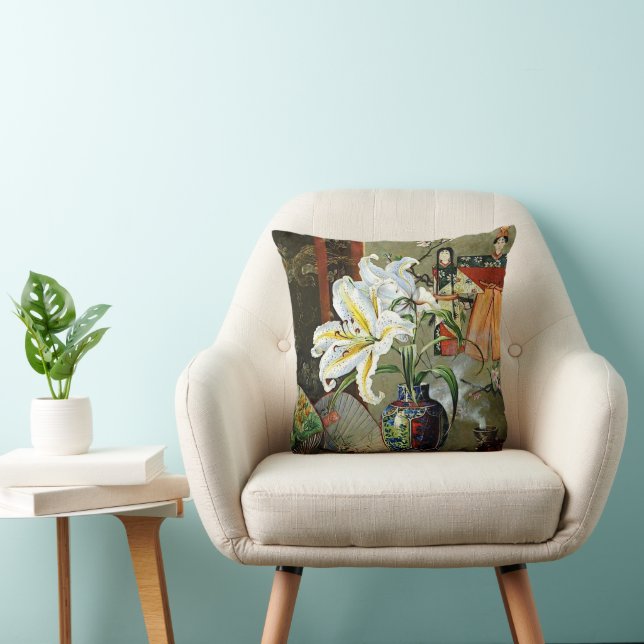 Marianne North - Japan Cushion (Chair)
