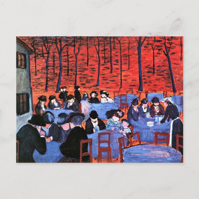 Marianne von Werefkin - Beer Garden Postcard (Front)