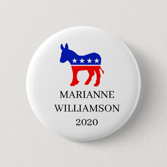 Marianne Williamson 2020 Presidential Button (Front)