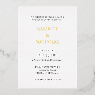 Maribeth Elegant Modern Wedding
