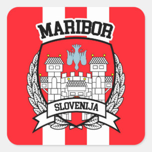 Maribor Square Sticker