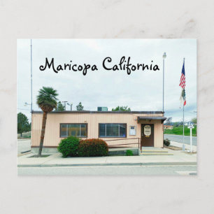 Maricopa City Hall, California Postcard