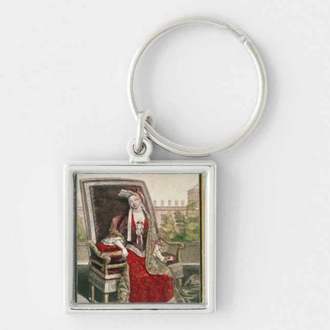 Marie-Anne Mancini  Duchess of Bouillon Key Ring (Front)