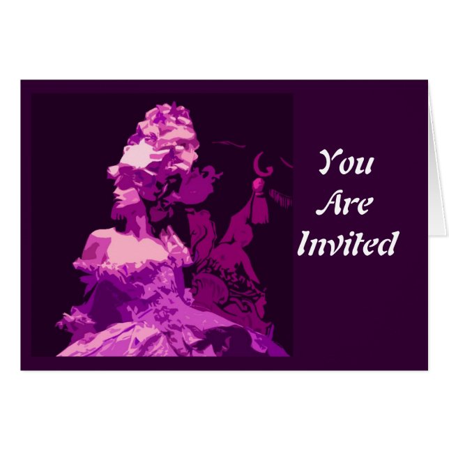 Marie Antionette -purple (Front Horizontal)