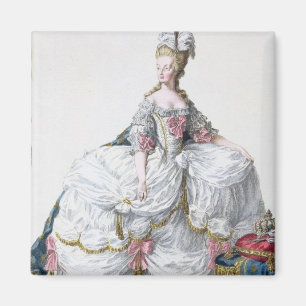 Marie Antoinette (1752-93) from 'Receuil des Estam Magnet
