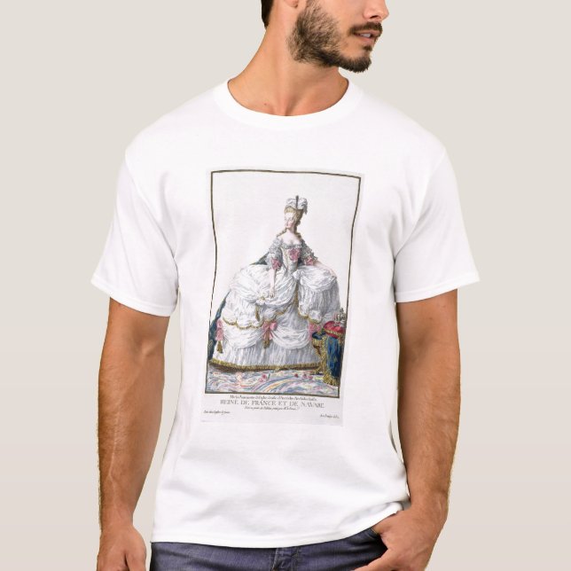 Marie Antoinette (1752-93) from 'Receuil des Estam T-Shirt (Front)