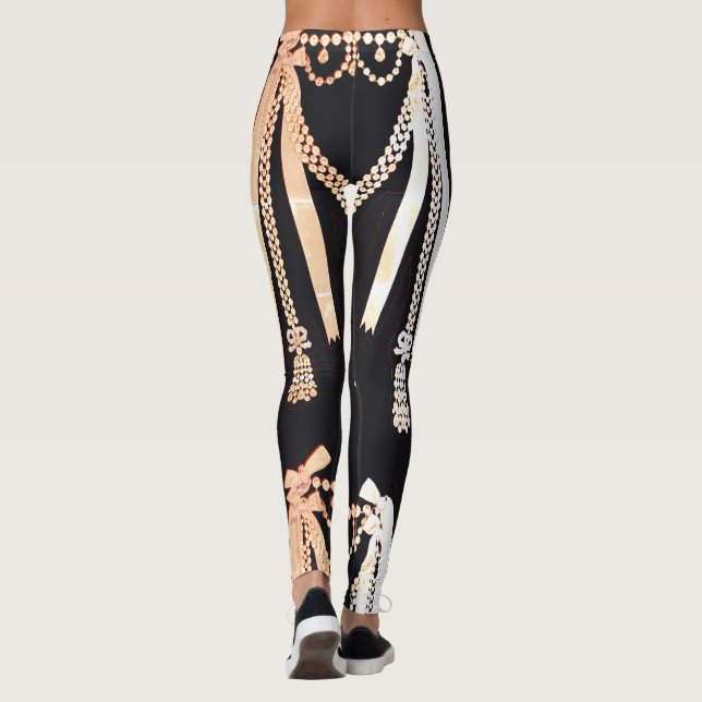 Marie Antoinette Affair Diamond Necklace - Collier Leggings (Back)