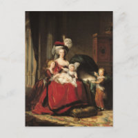 Marie-Antoinette  and her Children, 1787