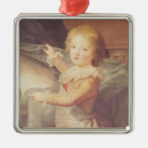 Marie-Antoinette and her Children Metal Ornament