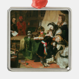 Marie Antoinette and her children Metal Tree Decoration