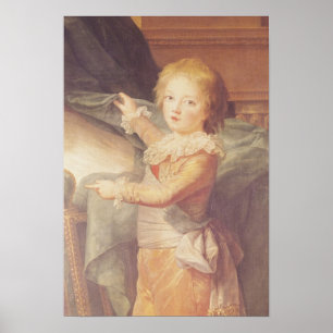 Marie-Antoinette and her Children Poster