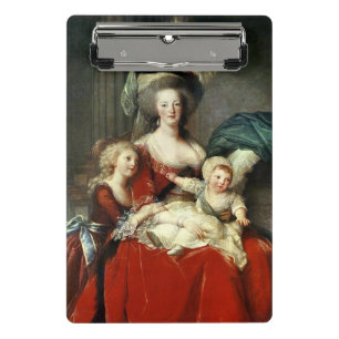 Marie-Antoinette  and her Four Children, 1787 Mini Clipboard
