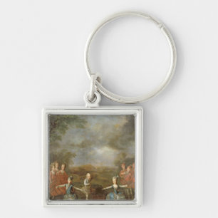 Marie Antoinette and her sisters Key Ring