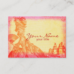 Marie Antoinette at Sunset Business Cards