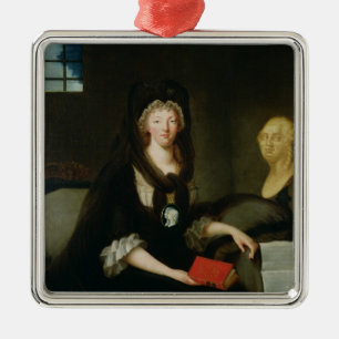 Marie-Antoinette at the Conciergerie Metal Tree Decoration