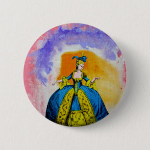 Marie Antoinette by Michael Moffa 6 Cm Round Badge