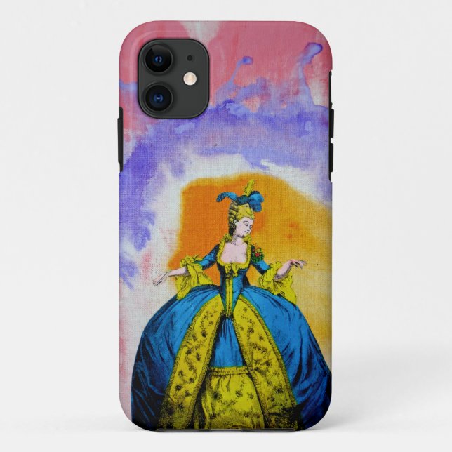 Marie Antoinette by Michael Moffa Case-Mate iPhone Case (Back)