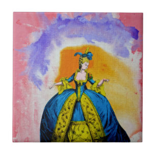 Marie Antoinette by Michael Moffa Ceramic Tile