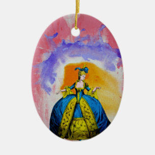 Marie Antoinette by Michael Moffa Ceramic Tree Decoration