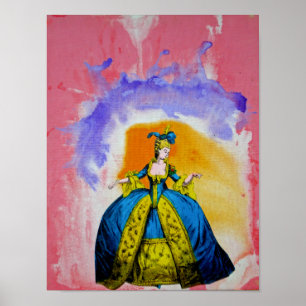 Marie Antoinette by Michael Moffa Poster