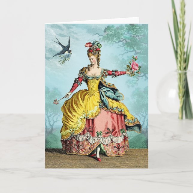 Marie Antoinette Card (Front)