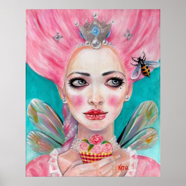 Marie Antoinette Cupcake Faerie - Queen Bee poster (Front)