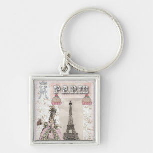Marie Antoinette Cupcakes Keychain
