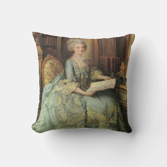Marie Antoinette Customised Pillow (Front)