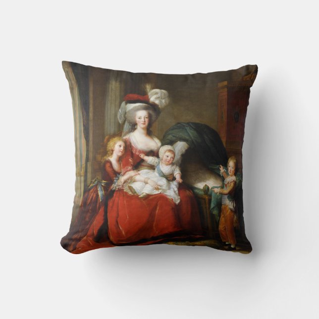 Marie-Antoinette de Lorraine-Habsbourg Cushion (Front)