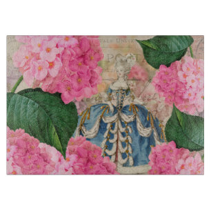 Marie Antoinette Decorative Glass Cutting Board