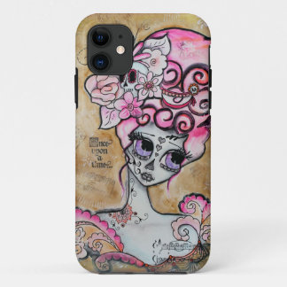 Marie Antoinette, Dia de los Muertos iPhone 11 Case