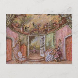 Marie Antoinette Dream Party ~ Postcard / Invite