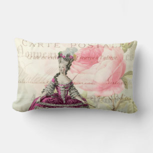 Marie Antoinette French Accent Lumbar Pillow
